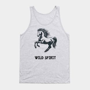 Wild Spirit - Wild Horse Design Tank Top